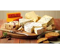 Luxury Cheese Board, Red Wine with Crackers and Nuts Selection Hamper