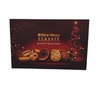 Luxury Chocolate Biscuit Box Assorted Variety of Milk Dark and White Chocolate Biscuits Gift Pack for Sharing Parties and Treats (classic (550g))