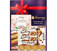 Luxury Chocolate Gift Box - Galaxy Chocolate Treat Assortment - Gift for Him or Her - Easter Hamper (Easter Kids - Purple)
