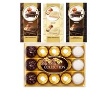 Luxury Chocolate Gift Set | 15 Premium Milk, Dark & White Chocolate Truffles + 3 Chocolate Bars | Sweets Gift Box for Mum, Dad, Grandparents, Kids | Christmas, Birthday, Father’s Day Treats