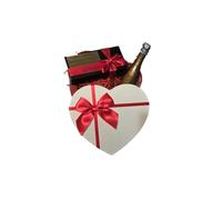 Luxury Chocolate Gift Set - Chocolate Champagne Bottle & Handcrafted Truffles - A Youlden’s of Yorkshire Duo (Milk Chocolate)