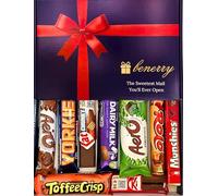 Luxury Chocolate Letterbox Gift - 9 Assorted Chocolates - Gift for Birthdays, Father’s Day, Mother’s Day, Christmas, Thank You, Him, Her, Kids