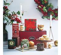 Luxury Christmas Food Gift Hamper - Gingerbread Biscuits, Mince Pies, Panettone, Christmas Pudding & More - Festive Treats, Food Gifts for Couples, Hampers & Gourmet Gifts - by Hay Hampers