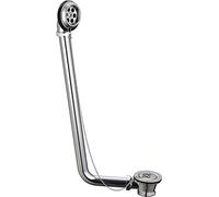 Luxury Chrome Exposed Bath Retainer Waste & Overflow by Taps2Traps