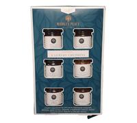 Luxury Chutney Selection Box Pack of 6 Assorted Flavours Tomato Onion Pickle Sweet & Spicy Condiments Tasting Set for Dining Entertaining Cheese Board Snacks Parties Hampers