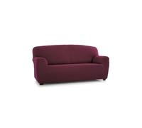 Luxury 'Clare' Two Seater Armchair Cover Slipcover Protector Homescapes Purple One Size