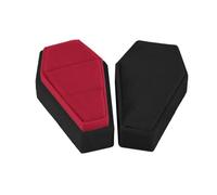 Luxury Coffin Large Velvet Ring Container Lovers Multipurpose Jewelry Storage Accessories
