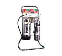 Luxury Contempo/Stainless Steel Fire Extinguisher Set