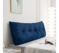 Luxury coral fleece pillow, comfortable backrest pillow, suitable for reading on bed, sofa and floor, headboard cushion, washable pillowcase - suitable for(Size:200*45*20cm/78.74*17.71*7.87in,Color:D)