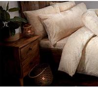 Luxury Cream Teddy Fleece Fur Soft Cosy UK Standard Size Pair Pillowcases Thermal Warm, 50cm x 75cm (20" x 30") By Littens