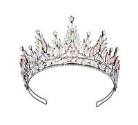 Luxury Crown Hair Haop Heavy Duty Birthday Party Elegant Pageant Water Drop Crystal Girl Wedding Costume Headwear Costume Crown