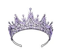 Luxury Crown Hair Haop Heavy Duty Birthday Party Elegant Pageant Water Drop Crystal Girl Wedding Costume Headwear Costume Crown