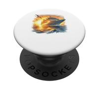 Luxury Cruise Ship Ocean Sunset Vacation PopSockets Adhesive PopGrip
