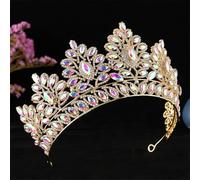 Luxury Crystal Gem Bridal Crown Wedding Jewelry Women's Hair Accessories 13