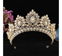 Luxury Crystal Gem Bridal Crown Wedding Jewelry Women's Hair Accessories 16