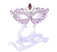 Luxury Crystal Rhinestone Masquerade Mask Elegant Venetian Half Face Eye Mask Fancy Dress Accessory