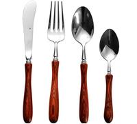 Luxury Cutlery Set for 9, Mirror Polished, Dishwasher Safe, Elegant Tableware, Perfect for Home & Special Dinners, Premium Quality Dining Utensils 48 STK