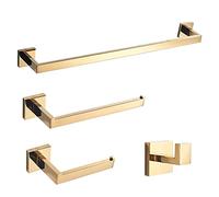 Luxury d Bathroom Towel Rack Set, Bath Accessories, Robe Hook, Towel Holder, Shelf for Bar, Toilet Paper Holder, Kitchen & Bathroom Decor, Modern Essentials