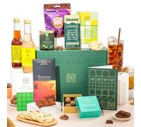 Luxury Dairy Free Hot Chocolate Gift Hamper Basket, Luxury Gourmet Gifts for Women, Men, Couples, with Dairy Free Chocolate by EDEN & CO - Plus Non-Alcoholic Mocktails