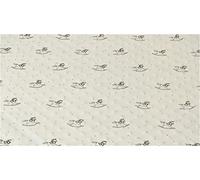 Luxury DIMPLE Baby Cuddle Soft Fabric Material - Ivory Horse, 1Mtr 150cmx100cm