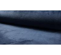 Luxury Double Sided Coral Cuddle Fleece Fabric Material - Jeans, 1Mtr 150cmx100cm