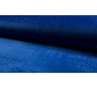 Luxury Double Sided Coral Cuddle Fleece Fabric Material - Royal Blue, 1Mtr 150cmx100cm