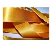 Luxury Double Sided Satin Ribbon 10 mm Gold Colour 3 Metres