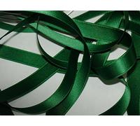 Luxury Double Sided Satin Ribbon 6 mm 3 Metres Pine Green