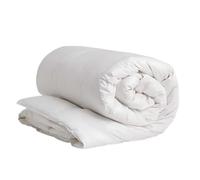 Luxury Duvet Soft Microfiber Filled Fluffy Hollowfiber Anti-Allergy Best For All Seasons Extra Deep Sleep Quilt Duvet For Home & Hotel (White Polycotton) (King, 7.5 Tog)