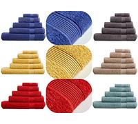 Luxury Egyptian Cotton Hand Towel - 8 Colors Choice - Super 500 GSM Quick Dry Bathroom Towels Size 50 x 90 cms (1 x Hand-Towel, Charcoal)