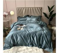 Luxury Egyptian Cotton King Size Bed Sheet Set 4Piece Duvet Cover & Pillowcase Soft Bedding Linen for Ultimate Comfort and Style