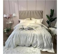 Luxury Egyptian Cotton King Size Bed Sheet Set 4Piece Duvet Cover & Pillowcase Soft & Breathable Bedding for Ultimate Comfort