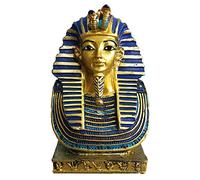 Luxury Egyptian Pharaoh Tutankhamun Figurine- Resin Crafts Decorations - Small Ancient Egyptian Pharaoh King - Mummy Insert Artifact Relic Statue