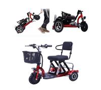 Luxury Electric Wheel Mobility Scooter Folding Lightweight Travel Travel Car Wheelchair Equipment Seniors Disabled Compact Travel,20cm/8in