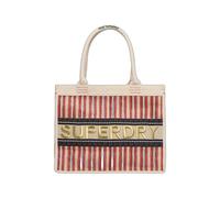 Luxury embroidered tote bag for women Superdry Beige TU
