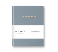 Luxury Engagement Journal for Couples - Wedding Planning & Keepsake Memory Book with Guided Prompts - Linen Hardcover Engagement Gift for Bride-to-Be & Fiancé - Modern Minimalist Design