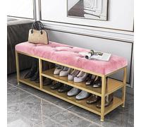 Luxury Entryway Bench with Boot Storage, Upholstered Shoe Organizer, Modern Shoe Rack, Perfect for Hallway, Easy Storage Solution