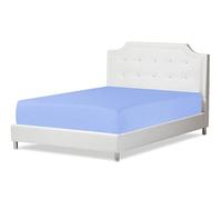 Luxury Extra Deep 16”(40cm) Fitted Sheets 200 Thread Count Egyptian Cotton bedding Luxurious Bedsheet (Blue, King: (152x200cm) + 40cm/16 inches Deep)