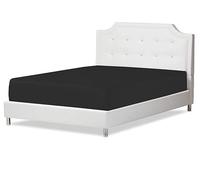 Luxury Extra Deep 16”(40cm) Fitted Sheets 200 Thread Count Egyptian Cotton bedding Luxurious Bedsheet (Black, Single: (90x190cm) + 40cm/16 inches Deep)