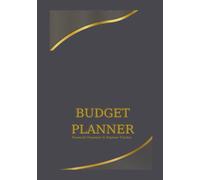 Luxury Financial Planner & Undated Budget Tracker: Hardcover Money Management Journal with Savings, Net Worth, Debt & Bill Tracker | 200 Pages | Elegant Gray & Gold Design