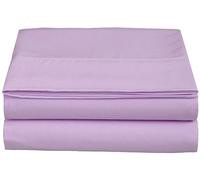 Luxury Fitted Sheet on Amazon Elegant Comfort Wrinkle-Free 1500 Thread Count Egyptian Quality 1-Piece Fitted Sheet, Queen Size, Lilac