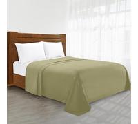 Luxury Flat Sheet on Amazon Elegant Comfort Wrinkle-Free 1500 Premier Hotel Quality 1-Piece Flat Sheet, Twin/Twin XL Size, Sage