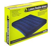 Luxury Flocked Double Airbed Camping Outdoor Leisure