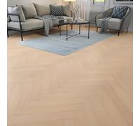 Luxury Flooring Leuven Herringbone Effect 8mm Laminate Click Flooring - 1.8M2