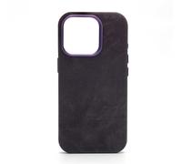 Genuine / Official Apple iPhone 14 Plus MagSafe Leather Case - Umber (Brown)