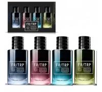 Luxury Fragrance Discovery Gift Set for Men 4 x 30ml Eau De Toilette Fresh, Woody & Spicy Perfumes Premium Masculine Scents Collection Gift for Him, Everyday Wear & Special Occasions