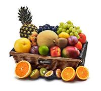 Luxury Fresh Fruit Gift Basket - Extra Large Fruit Hamper with Pineapple, Mango, Grapes, Melon, Berries - Healthy Food Gifts For Birthdays, Celebrations and Picnics, from Regency Hampers