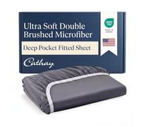 Luxury Full fitted sheet brushed microfiber, Gray