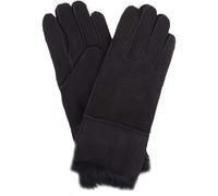 Luxury Genuine Sheepskin Cosy Cold Winter Gloves with Toscana Cuff SNUGRUGS Black S