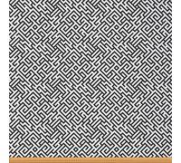 Luxury Geometric Fabric by The Yard Abstract Maze Theme Upholstery Fabric for Chairs and Home DIY Projects Modern Abstract Art Decorative Waterproof Fabric 1 Yard,(L92*W150cm)